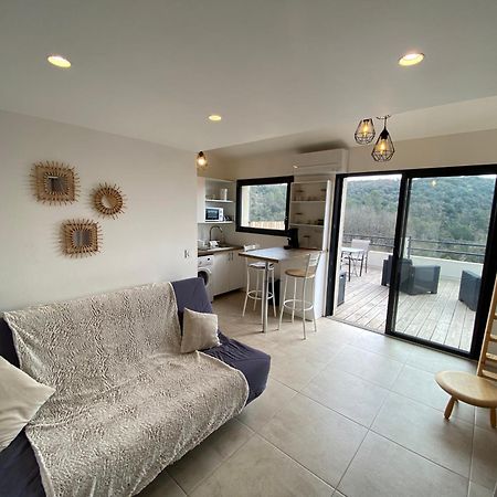 Studio Au Calme, Grande Terrasse Avec Vue Vallee Ginasservis 外观 照片